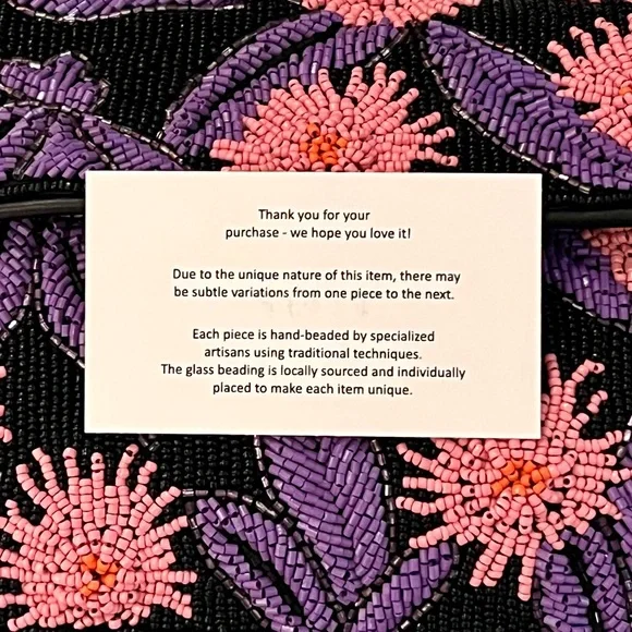 🌺🎉HP🎉🌺 NWOT Staud Tommy Beaded Shoulder Bag Quartz Acid 🌟RARE FIND🌟 - Picture 10 of 16